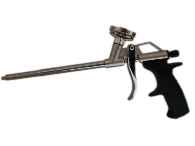 2x schiuma di montaggio professionale pistola schiuma albero PU cartucce schiuma pistola