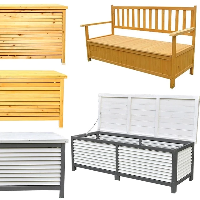 Keter Auflagenbox 340L – Sitzbank Mit Stauraum, W Produktbild-Vorschau 1