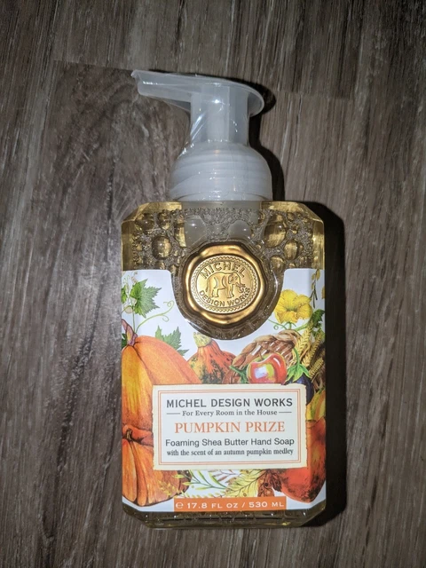 Michel Design Works Autumn Pumpkin Prize Foaming Shea Butter Hand Soap