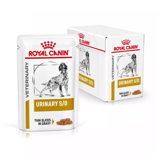 12 x 100g Royal Canin Dog Urinary S/O Beutel Veterinary Hundefutter