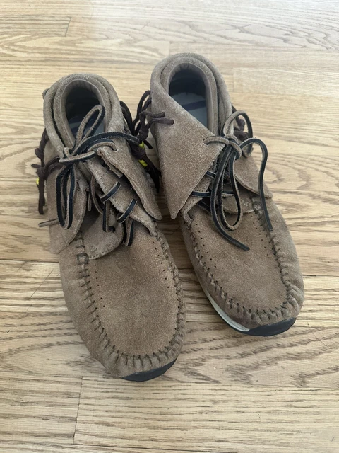 NWT Visvim FBT Lhamo Folk Olive Sneaker 10.5M New   w/ Tags and Box Low Trainer Visvim Fbt | eBay main image 2