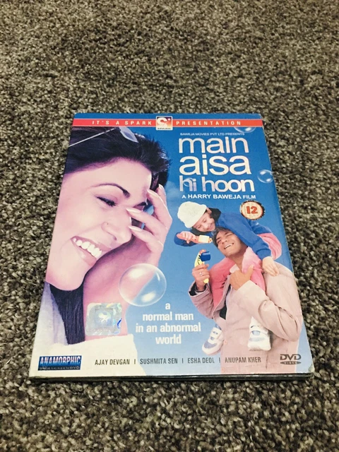 MAIN AISA HI Hoon - Bollywood DVD 1st Edititon - Ajay Devgan & Sushmita ...