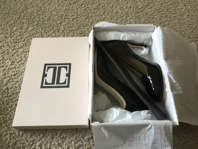 NIB Ivanka Trump Janie Pump black patent leather 5 6 7 7.5 round toe 2