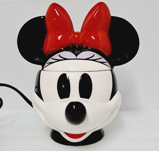 NEW WALT DISNEY 8" Minnie Mouse Head Scentsy Wax Melt Warmer Electric