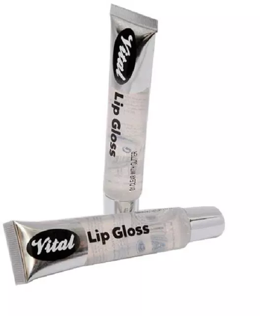 Vital Makeup Super Shine Lip Gloss Lipstick Super Long Lasting Waterproof UK*