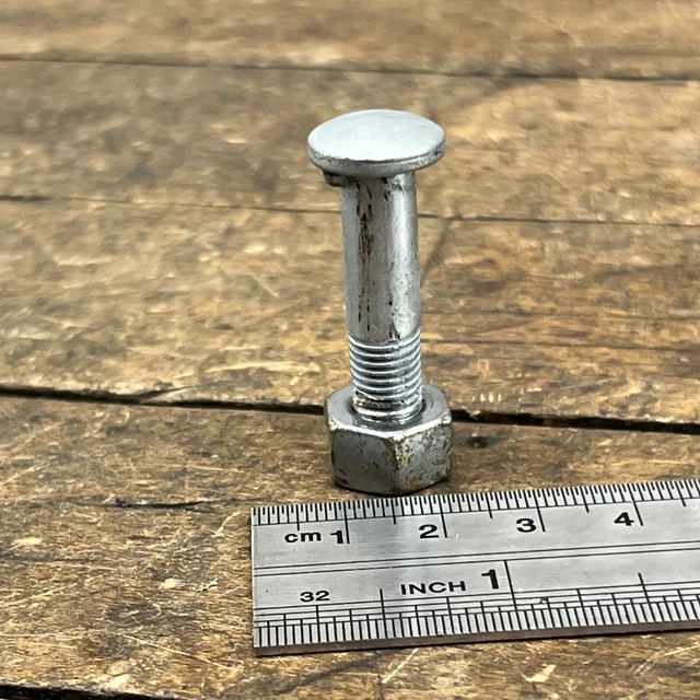 Vintage 50s Raleigh Sports Seatpost Clamp 1952 Nut Bolt  Superbe Cruiser Binder