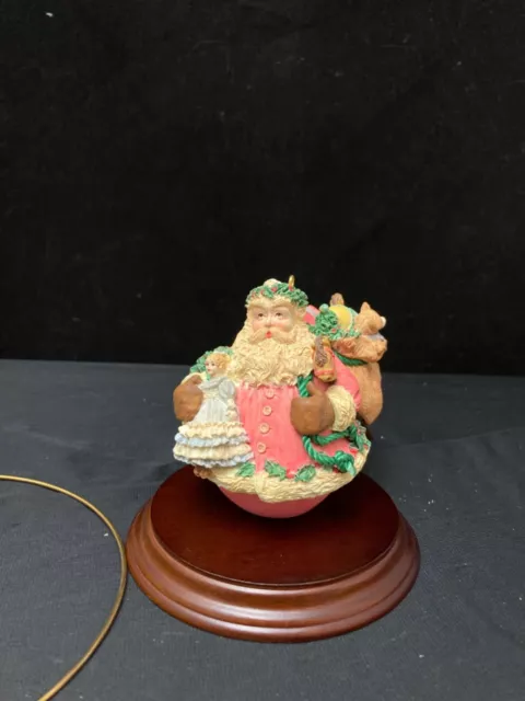 Hallmark Keepsake Ornament Jolly Holly Santa 1994 Ltd Edition Collectors Club
