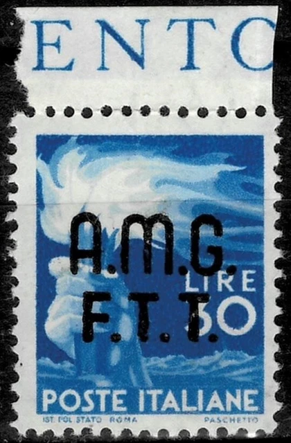 AMG.FTT 1947 ☀ 30l  "Democratica" MNH **