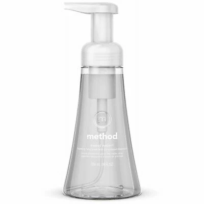Jabón de manos espumante derivado natural, agua dulce, 10 oz. -00361