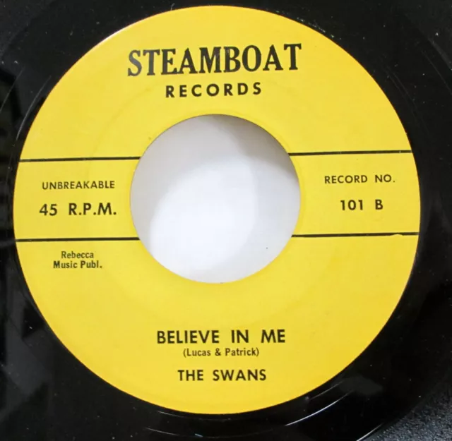 Cigni 45 IN la Mattina / Believe IN Me Steamboat Repro Mint CD HF 69