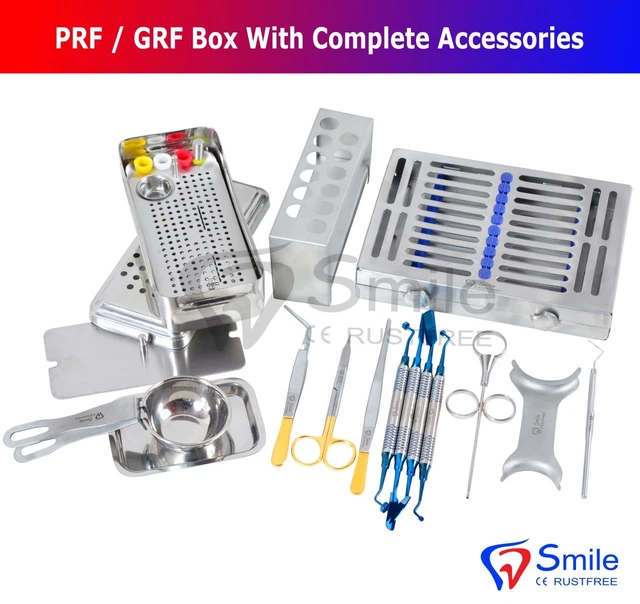 COMPLETE PRF/GRF BOX Dental Implant Membrane Surgery Bone Graft ...
