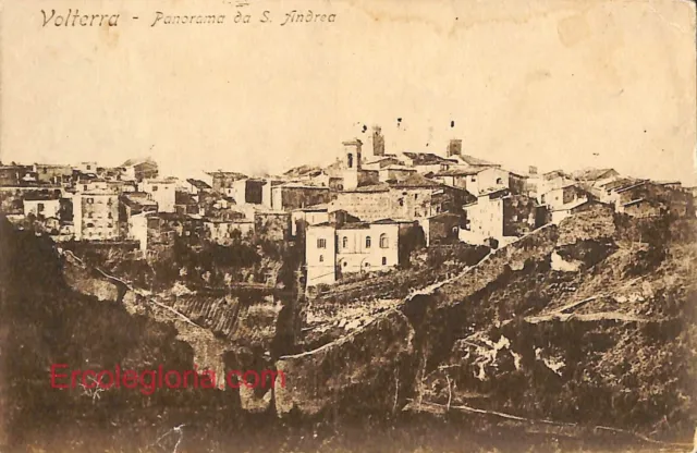 ad7213 - CARTOLINA D'EPOCA - Pisa Provincia - Volterra   1917