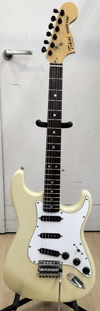 Tokai Silver Star Electric Guitar Stratocaster Type very good sound from japan