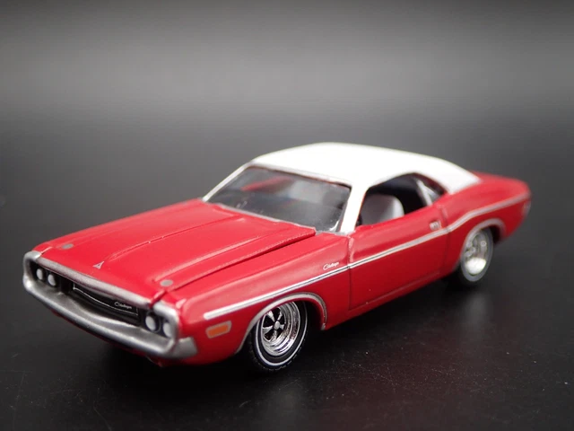 1970 70 DODGE Challenger R/T 1/64 Scala da Collezione Diorama Modellino