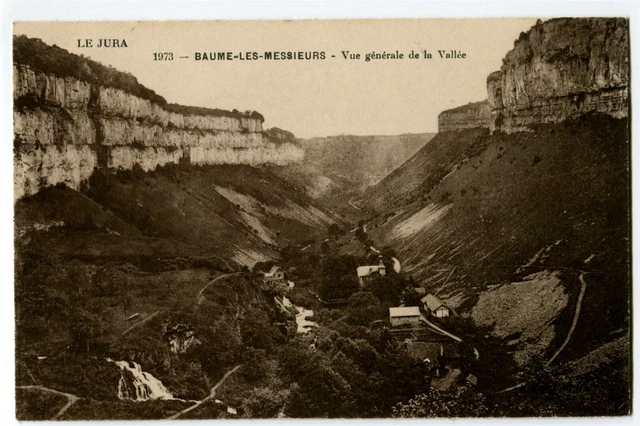 CPA 39 Jura Baume-les-Messieurs General View of the Valley