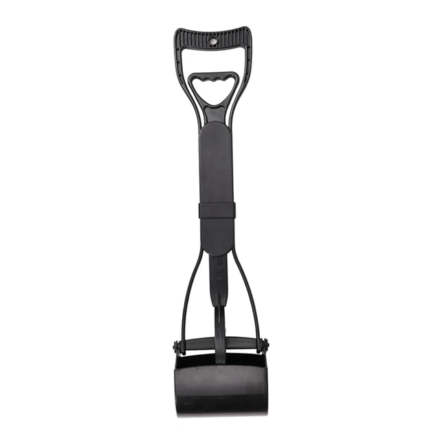 Poignée longue Pet Pooper Scooper Chien Chat Ramasse-ordures Jaw Merde P0O2