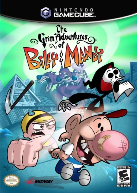 Grim Adventures Of Billy & Mandy Nintendo Gamecube Game Only