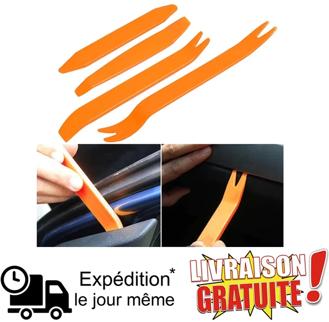 Rivets Plastique Sourcing Map - Lot De 10 Pièces, 7mm - Pour Garniture Auto, Tableau De Bord