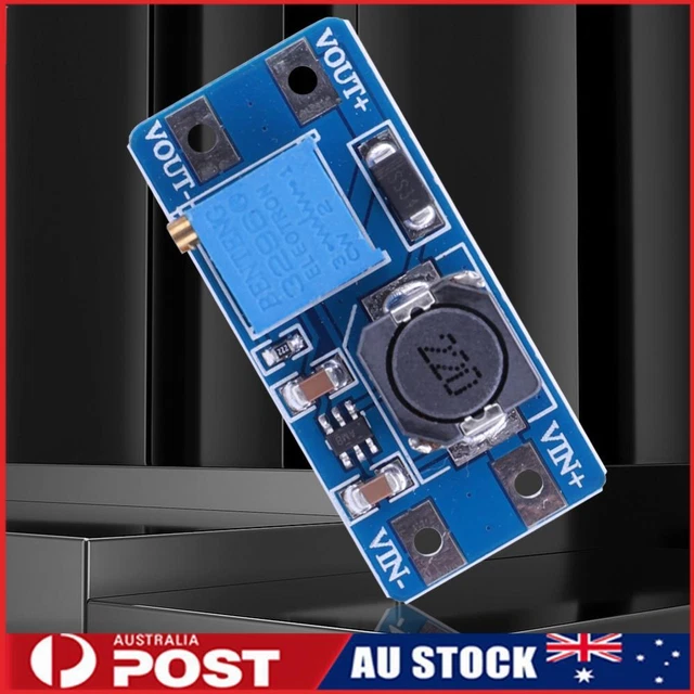 MT3608 Step-up Board DC-DC Boost Plate Adjustable 2A Max 2V-24V To 5V 9V 12V 28V