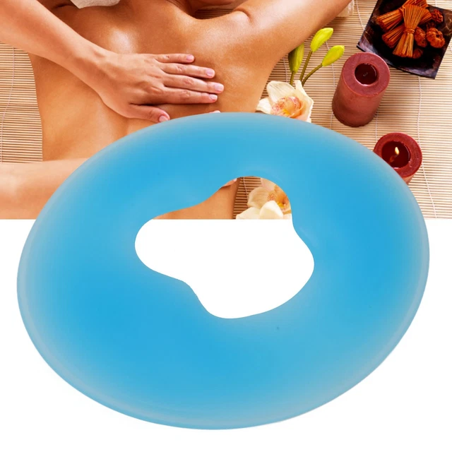 Almohada facial de silicona spa suave masaje redondo relajante facial almohadilla de cojín para Be NDE