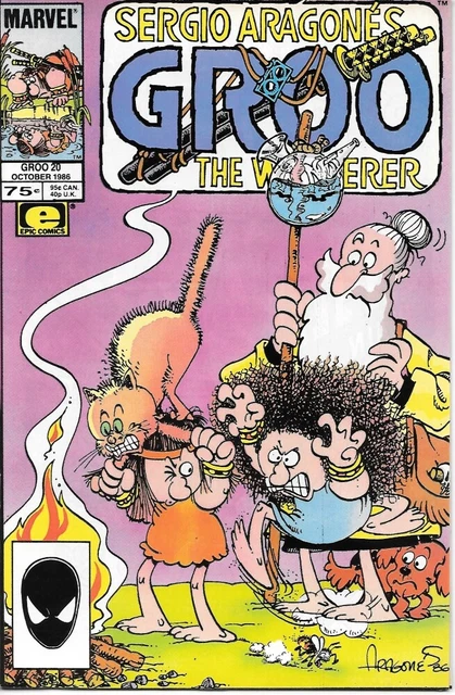 Groo the Wanderer Comic Book #20 Marvel Comics 1986 VERY HIGH GRADE UNREAD NEW