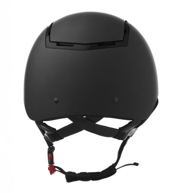 Reithelm Reitkappe Reiterhelm Insert Coloré EquiTheme matt schwarz S-L 52-60 cm 2