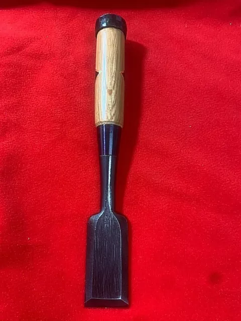 Japanese Chisel bench chisel Oire nomi 追入鑿Yasusi Hanyu 30mm 羽生康 3