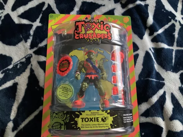 THE TOXIC CRUSADER - TOXIE Retro Figure - Trick or Treat Studios - IN STOCK MOC