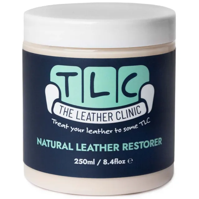 Natural Leather Restorer Conditioner Cleaner 250ml for Sofa Bags Shoes Jackets