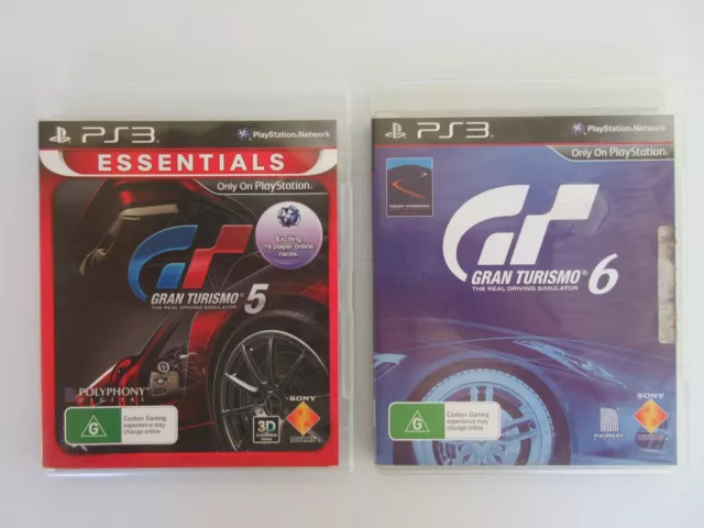 Gran Turismo 6 PS3 Complete, Tested, Sanitized, Adult Owned, Free Ship CAN
