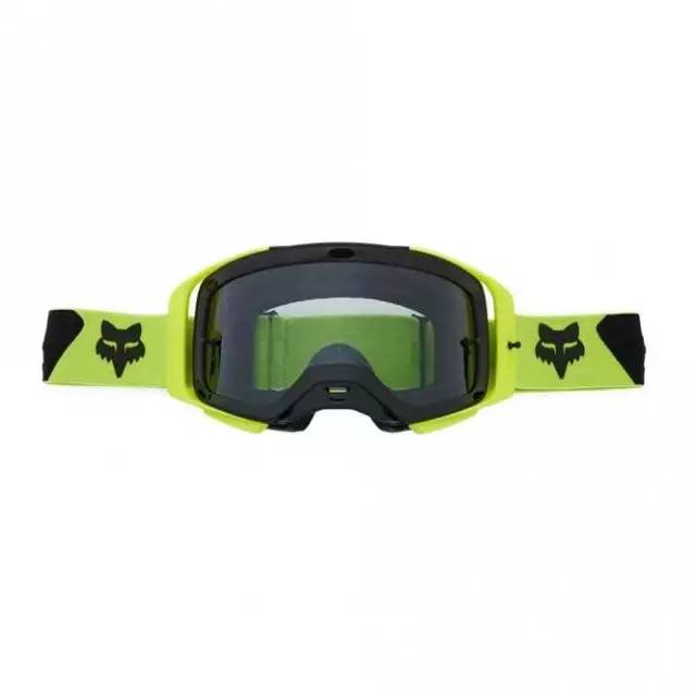 FOX Racing Airspace Core MX Motocross Goggles (Flo Yellow w/Smoke Lens)