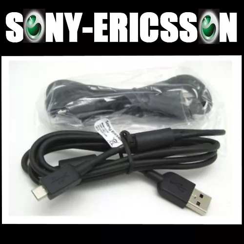 Cable Data Chargeur Cordon Micro-Usb Original Sony-Ericsson Pour W100i SPIRO