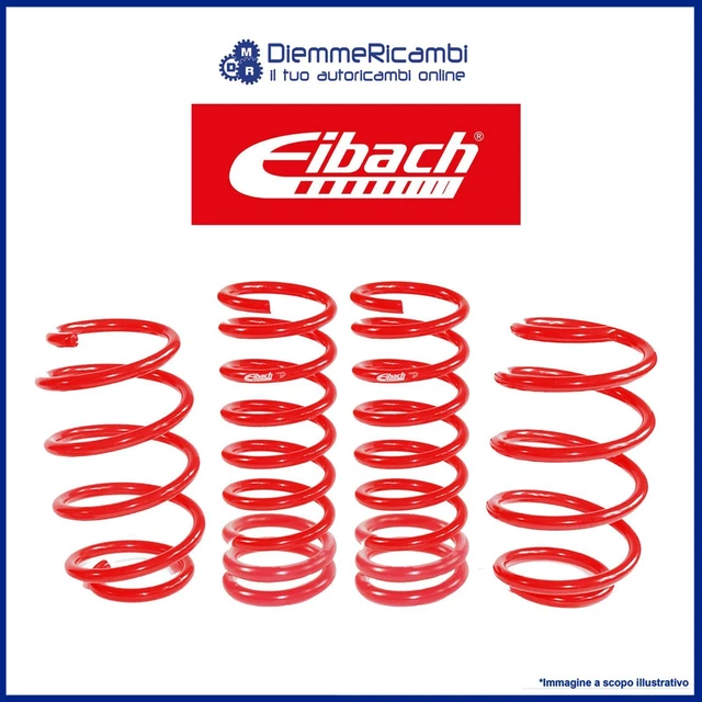 Jeu De 2 Ressorts De Suspension Arrière EIBACH SetR10030 - Pour BMW Série 3 E46 - Diamètre Fil 14.8mm, Longueur 225mm