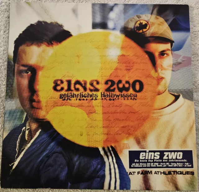 Eins  Zwo  "Gefährliches Halbwissen"  2 × Vinyl LP  1999