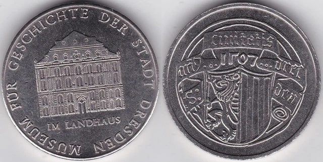 Hettstedt-Medaille Dresden Museum für Geschichte der Satdt Dresden im Landhaus,