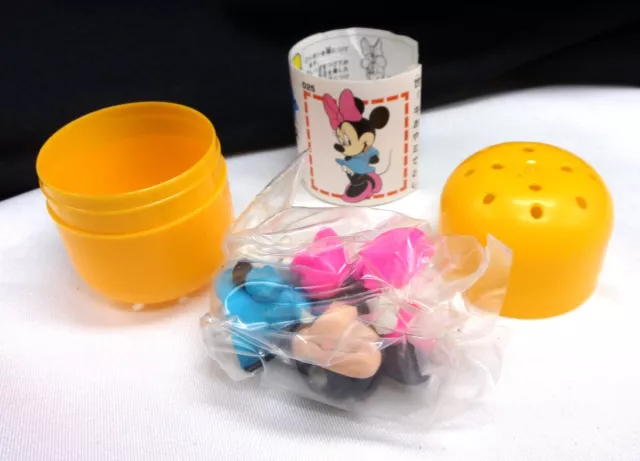 Minnie Mouse - Mini Figure Model - Disney Tomy Choco Egg Capsule