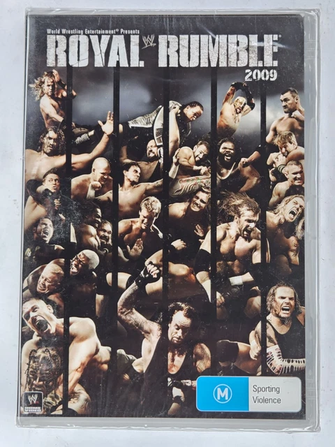 WWE Royal Rumble 2009 - DVD Region 4 NTSC - Brand New - John Cena JBL Jeff Hardy