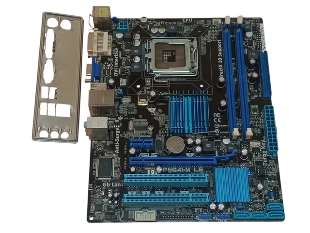 ASUS P5G41-M LE Placa madre LGA775 mATX Escudo de E/S