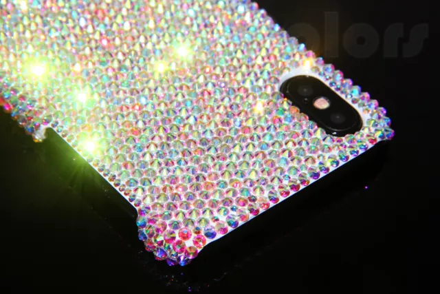 Bling Diamond Case Crystals Cover For iPhone X XR XS Max WITH SWAROVSKI ELEMENTS