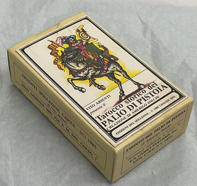 トランプ Tarocco storico del PALIO DI PISTOIA Tarocco Storico del Palio di Pistoia Review, Rating + Card