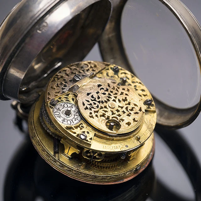 LOUIS XIV OIGNON REVEIL A UNE AIGUILLE MONTRE COQ Verge Watch