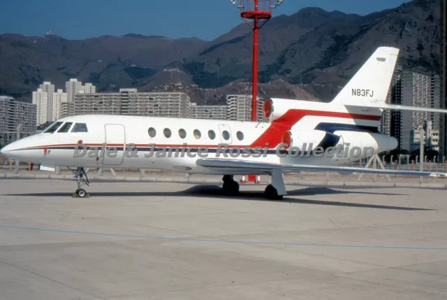 A043 35mm Slide 1988 Private Air Charter Jet Ektachrome Slide