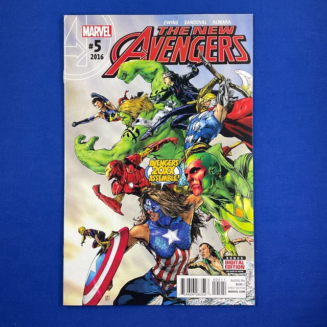 New Avengers (Vol.4) #5 Cover A First Printing Marvel Comics 2016