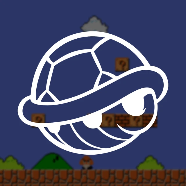 SUPER MARIO KOOPA Shell Nintendo Logo Vinyl Decal Sticker £4.73 ...