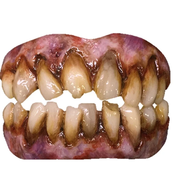 Trick Or Treat Bitemares Horror Teeth Zombie Halloween Costume Accessory