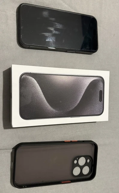 Apple iPhone 15 Pro - 128GB - Black Titanium (Unlocked)