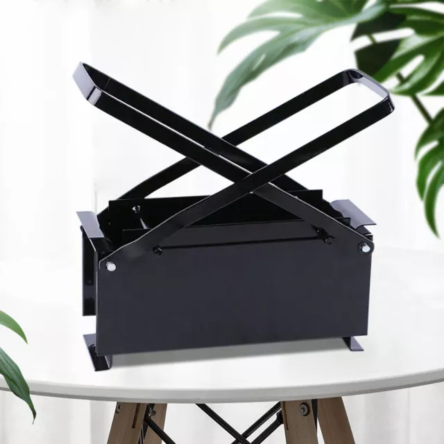 Prensa de papel prensa de briquetas Paper Log Briquette Maker Eco Burning negro metal