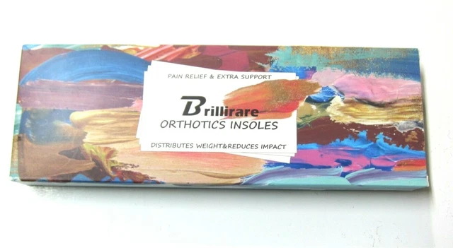 Plantillas ortopédicas brillantes para adultos alivio del dolor soporte adicional insertos de zapatos soporte