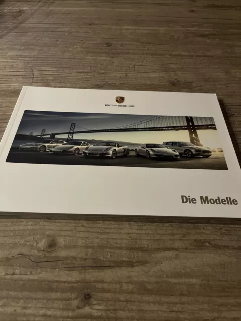 Die Porsche Modelle. Katalog. Prospekt. Broschüre. NEU. Stand 12/11