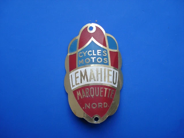 Ancienne Plaque émaillée Vélo Cycles CHIMERE – Superbe état, Fabrication Française, Collection